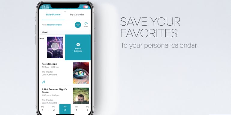 celebrity cruises edge app smartphone cruise