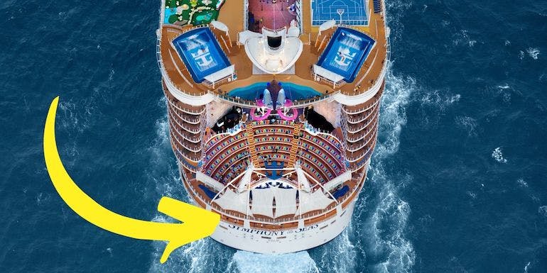 symphony of the seas deck five aft