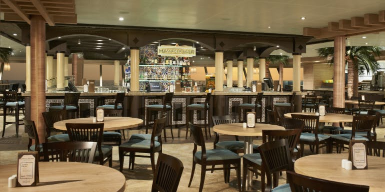 carnival sunshine havana bar cuba lunch dining tips