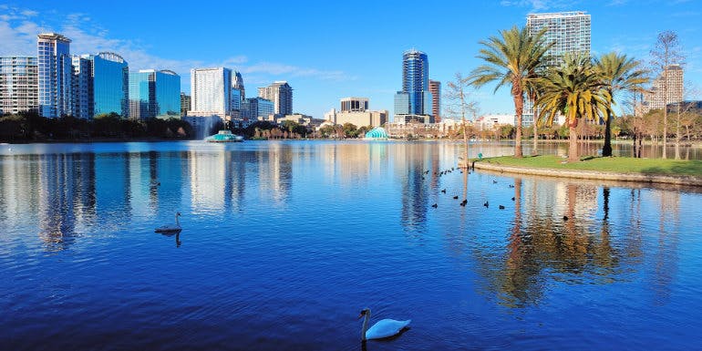 orlando florida lake eola cruise port