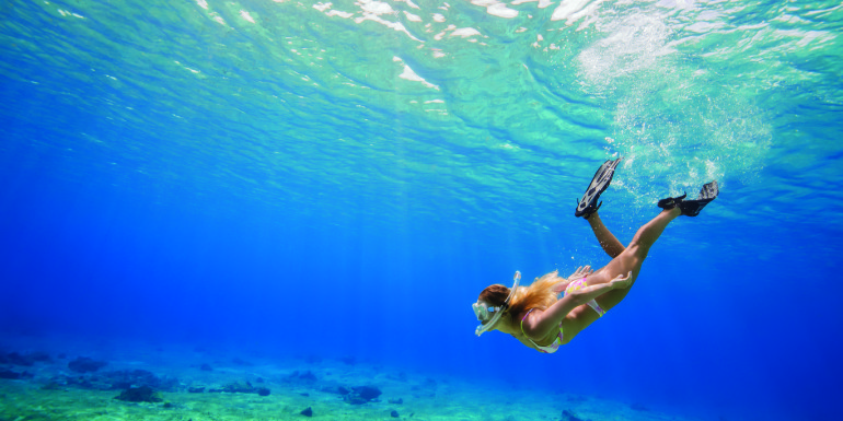 snorkel dive swimming excursion cozumel mexico