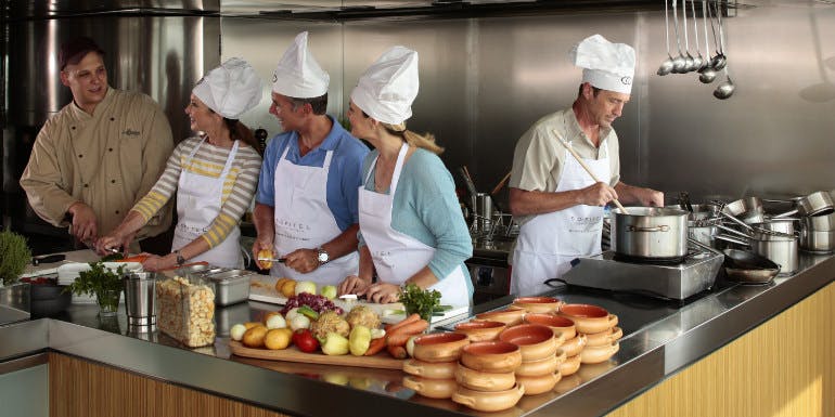 europe river cruise cooking class entertainment