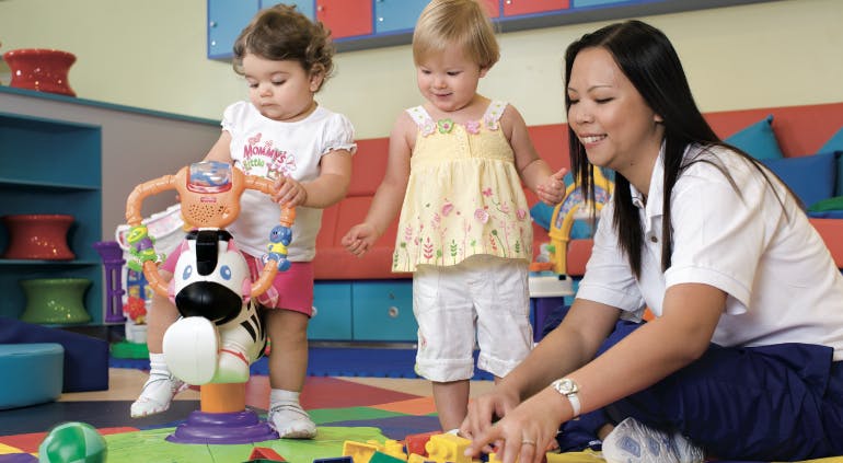 royal caribbean nursery babies toddlers babysitting