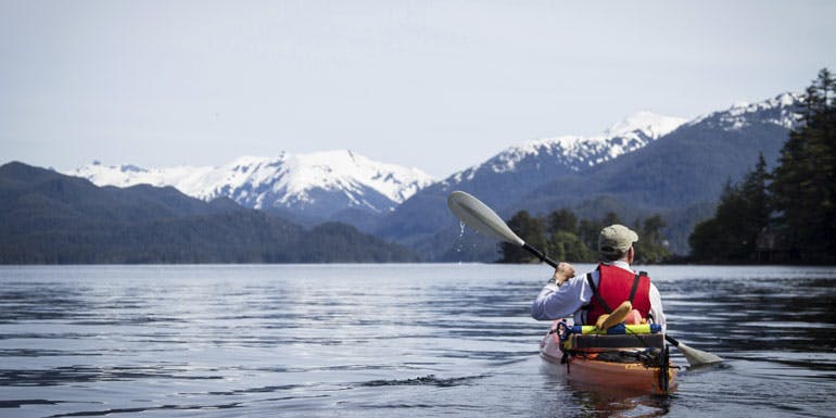 kayak alaska cruise exercise