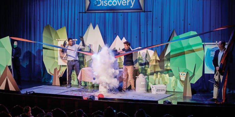 discovery at sea science experiment princess cruises