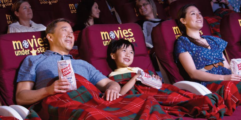 movies under the stars family kids princess cruises