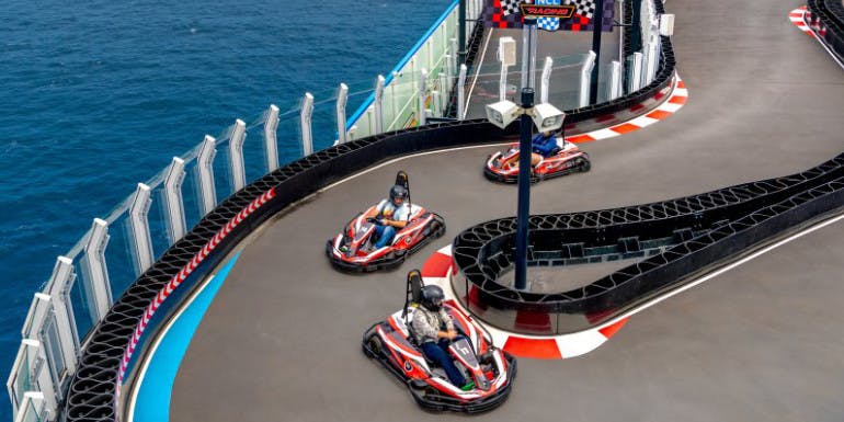 norwegian bliss joy go karts cruise