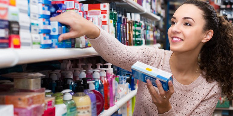 store shopping duty-free toiletries cruise
