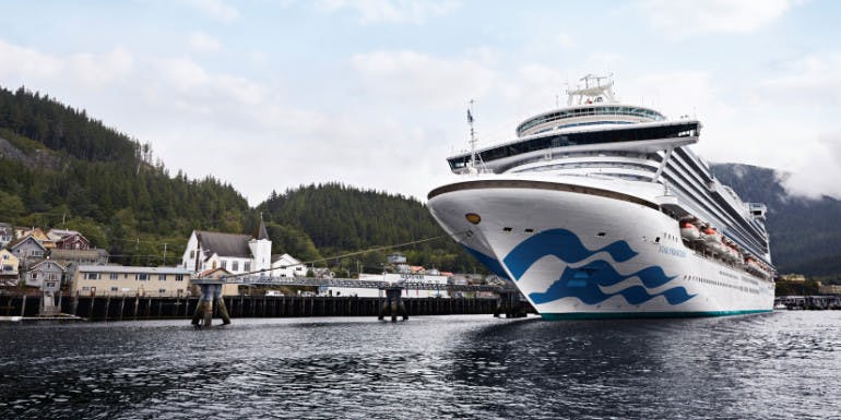 star princess cruises alaska exterior ship