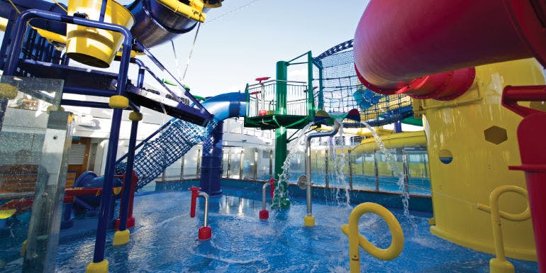 norwegian escape water park slides aqua
