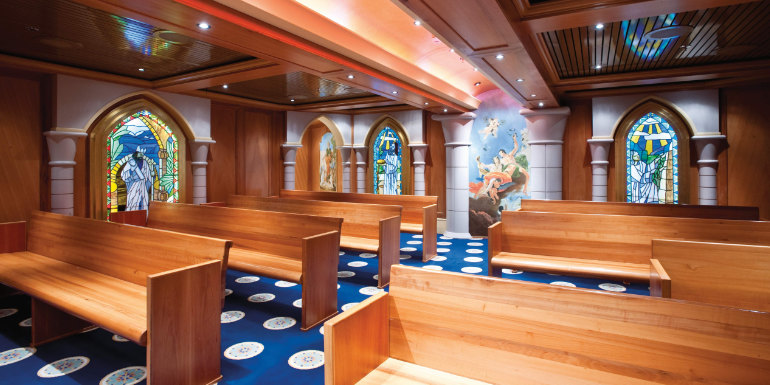 carnival cruise ship chapel holiday church