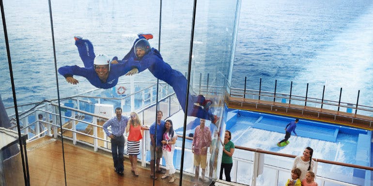 royal caribbean ripcord skydiving quantum cruise