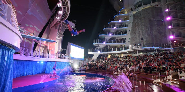 royal caribbean oasis high dive cruise