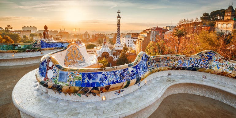 barcelona spain mediterranean cruise month