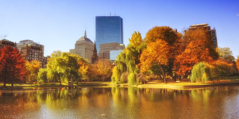 boston massachusetts fall foliage cruise month