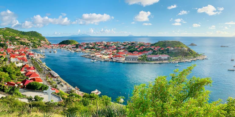 gustavia st barts caribbean island luxury cruise