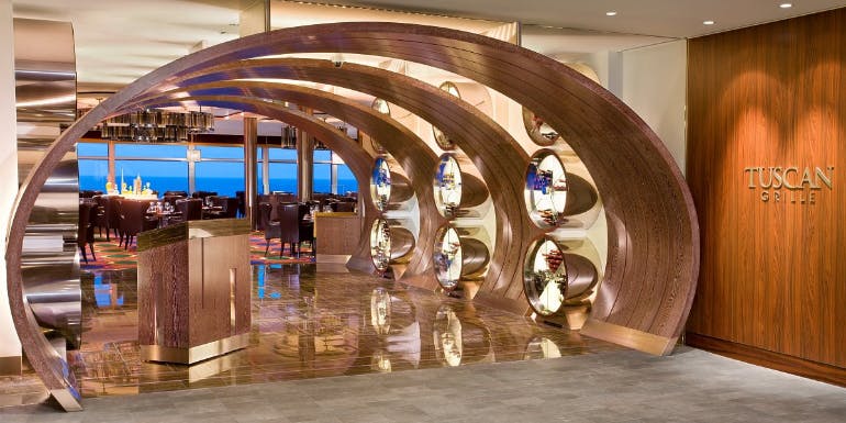 The 7 best restaurants aboard cruise ships