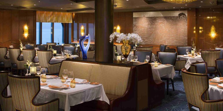 holland america pinnacle grill dining