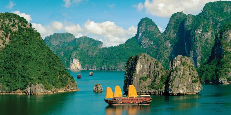 vietnam crusie asia sailing itinerary route