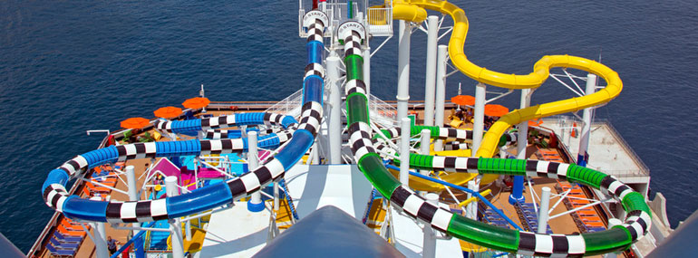 What is the name of these dueling water slides?