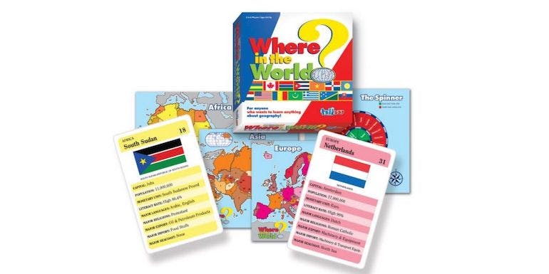 where in the world board game