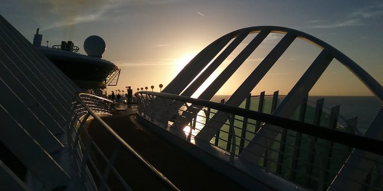enchantment of the seas royal caribbean sunset