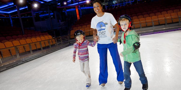 ice skating rink royal caribbean entertainment activities
