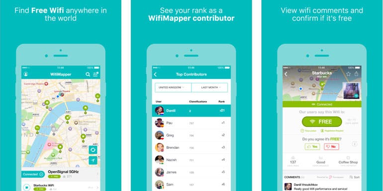 wifi mapper cruise app port