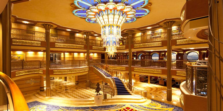 cruise ship boat vocab terms atrium