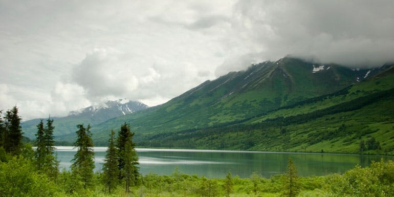 alaska cloudy