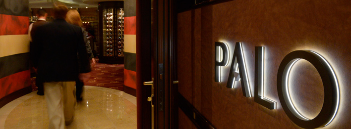 What inspired the design of the restaurant Palo?
