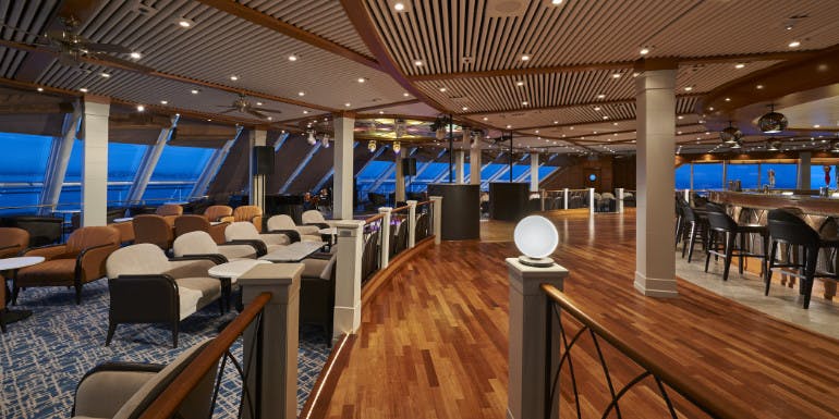 norwegian sun spinnaker observation lounge refurbishment