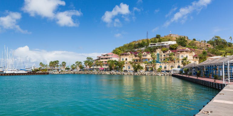 marigot st. martin dream caribbean island 