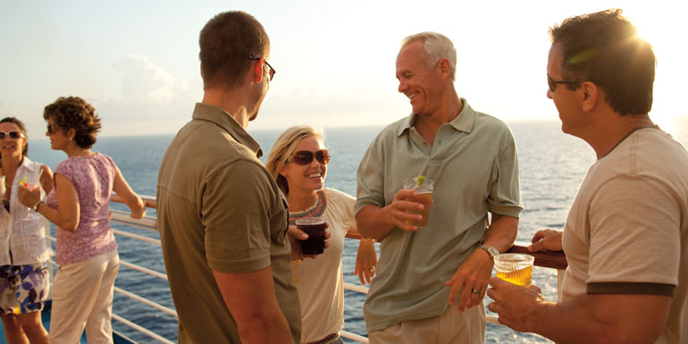 carnival cruise free drinks rail group