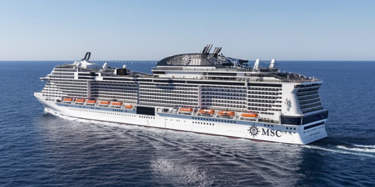 msc meraviglia largest cruise ship bellissima
