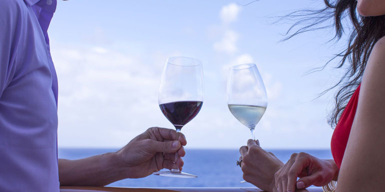wine balcony only on cruise