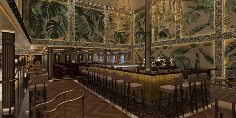 brass magnolia bar carnival cruise mardi gras rendering