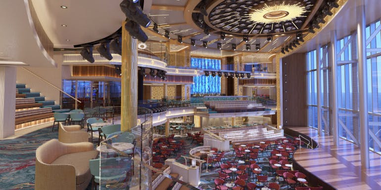carnival cruise mardi gras atrium rendering