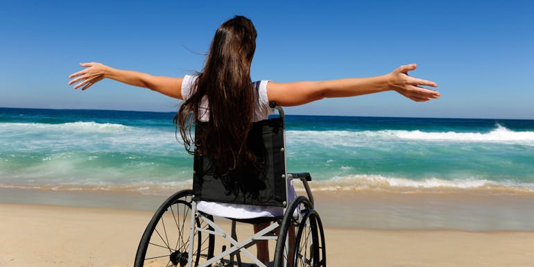 beach wheelchair cruise handicap disability