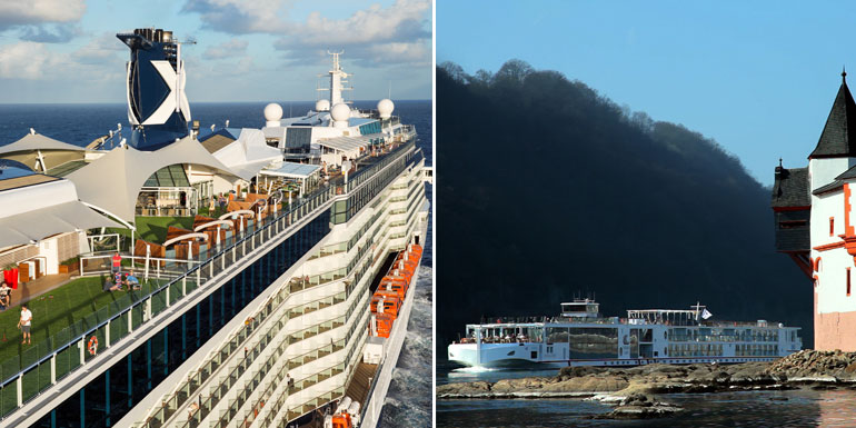 river ocean cruise ships