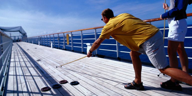 shuffleboard cruise ship