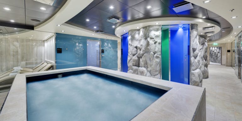 msc meraviglia spa thermal suite pool