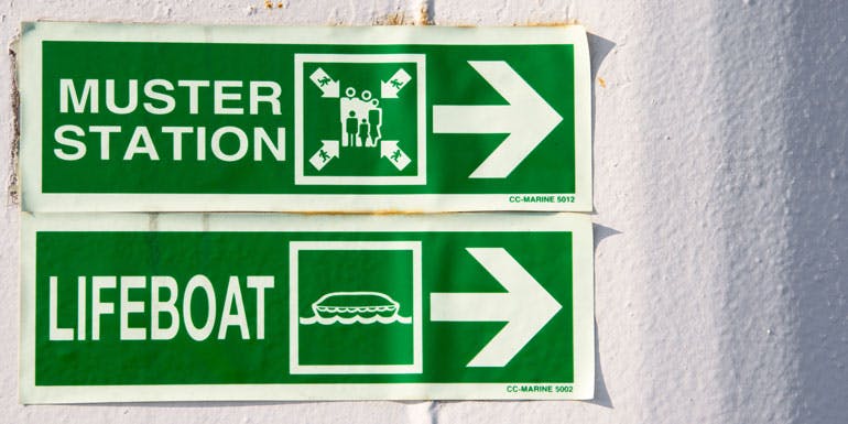 muster station