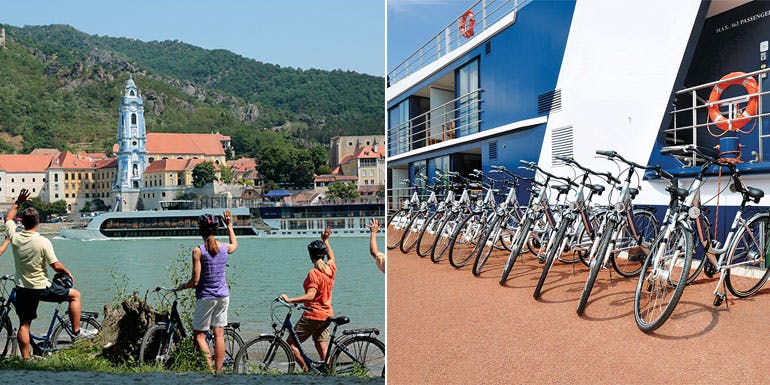 oceania bikes cruise fitness exercise excursion