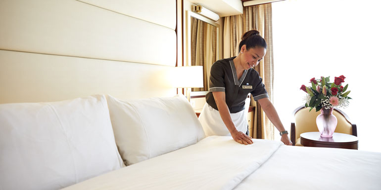room steward extra cost first cruise