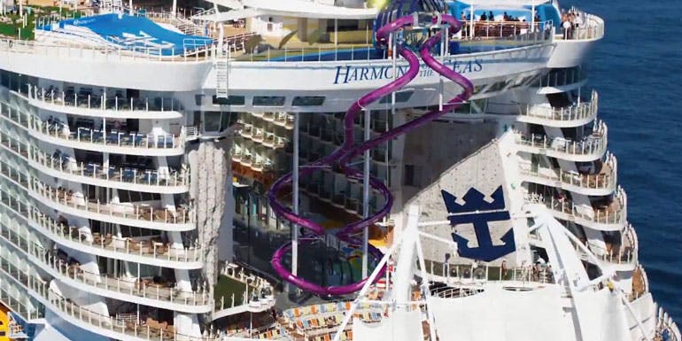 ultimate abyss water slide cruise ship