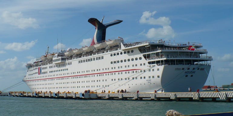 carnival grand holiday cruise ship sale