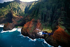 napali coast helicopter nawiliwili kauai hawaii