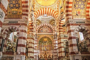 Basilique Notre Dame garde marseille france