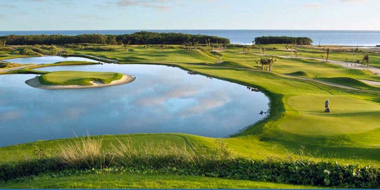 black pearl golf course pristine bay